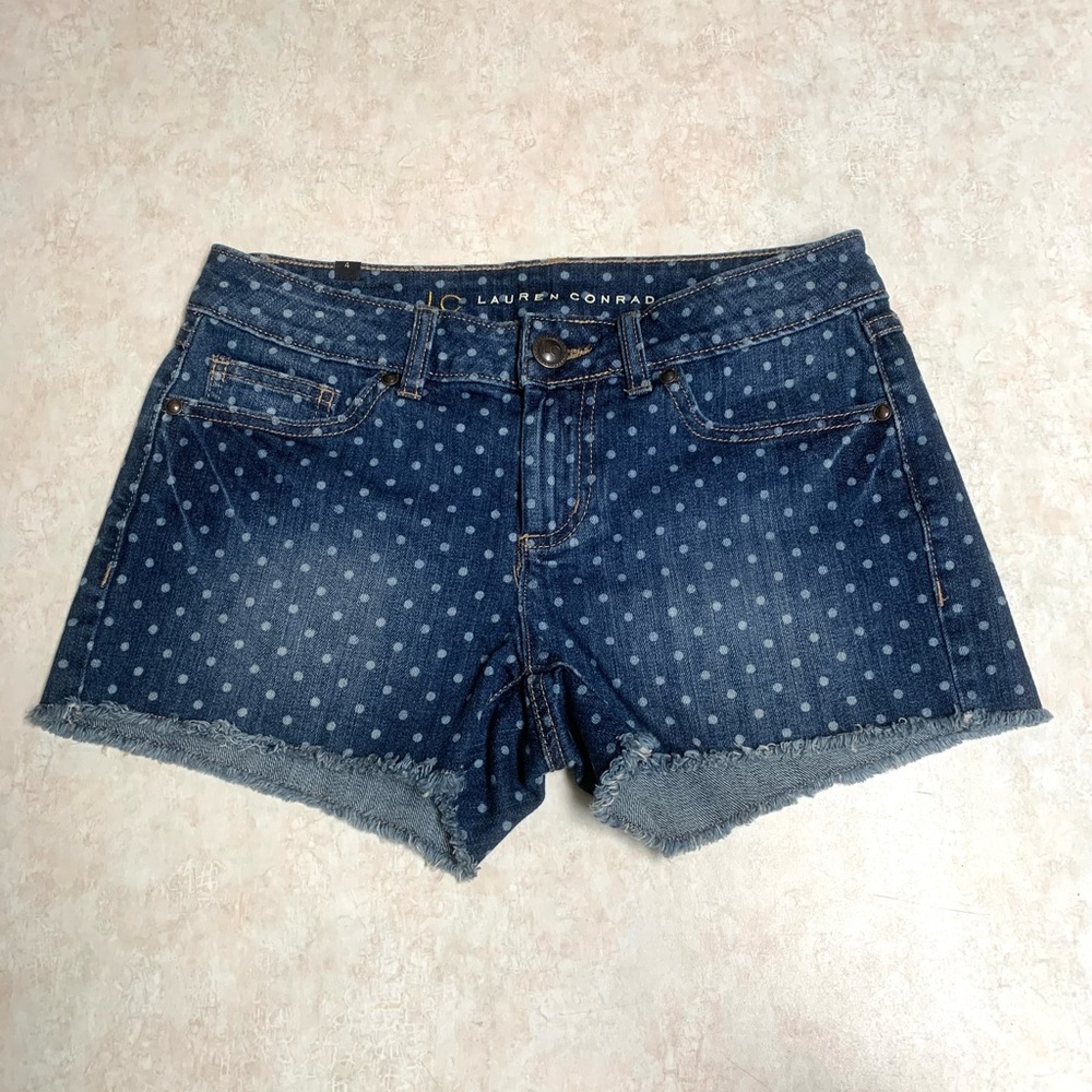 Lauren Conrad polka dot shorts